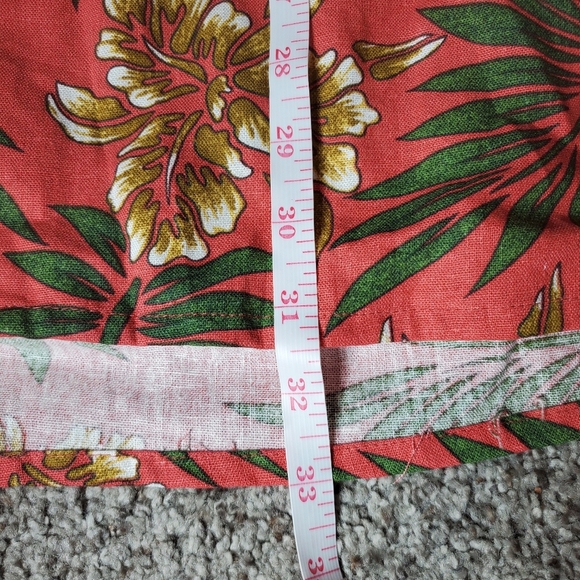 NWT Moshiko Men's Size Medium Tropical Button Down Collared Shirt - Picture 4 of 16